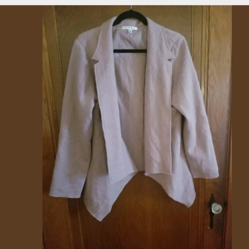 Cabi Cute Dusty Pink Waterfall Blazer/Jacket XL